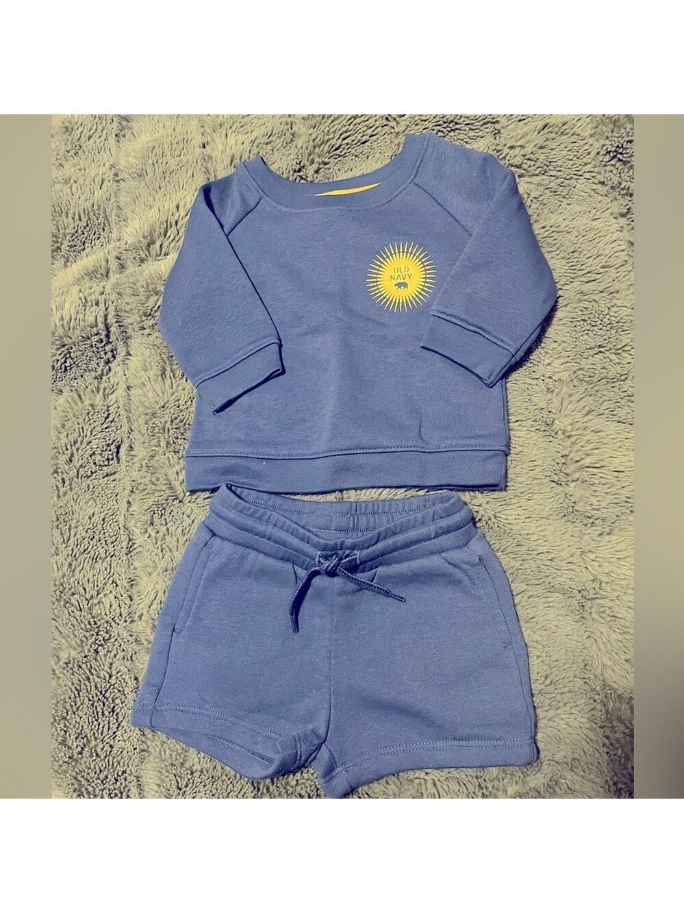 Baby Sweatsuit Short Set